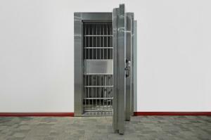 China Strong Room Stainless Steel Vault Room Door UL Certified With Mechancial Code Lock factory