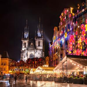 China Building Wall Projector Outdoor Projection Lighting 3D Video Movie Mapping factory