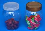 600Ml Square Plastic Storage Bins Screw On Lid Sealing 67MM Caliber 38G