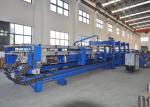 Continuous Pu Sandwich Panel Production Line hydraulic sawing 36m Double Belt