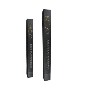 China Eyeliner Custom Logo Paper Box Packaging Eyelash Brush Packaging Paper Box factory