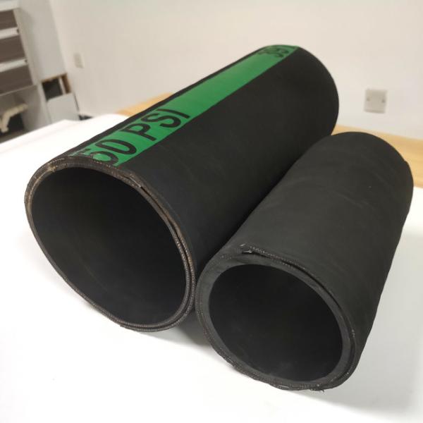 China Textile Plies Reinforcement Dry Cement Hose , Barytes Rubber Hose factory