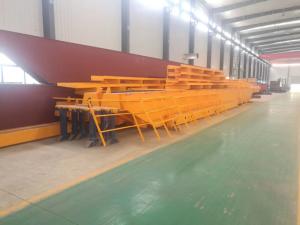 China Single Girder Overhead Bridge Crane For Lifting Small Tonnage Material factory