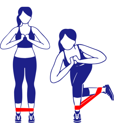 Custom Latex Stretch Fitness Resistance Bands for Yoga Power Exercise