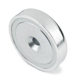 China Wholesales countersunk hole cup neodymium magnet pot magnets in Shenzhen factory