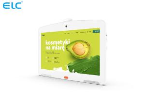 China White 13.3 Inch Healthcare Digital Signage Capacitive Touch Screen 16GB ROM factory