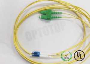 China Single - Mode SC / APC LC / UPC Duplex Patch Cord 2.0mm 3m Fast Delivery factory