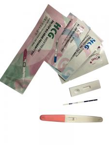 China Rapid High Sensitive Diagnostic Test Kits HCG Urine Pregnancy Test For Home on sale