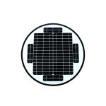 2020 Trending product outdoor round deco solar led garden light 15 watt UFO