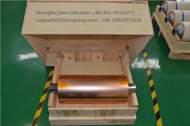 Low Profile Ultra Thin Copper Foil , Black Treated Roll Copper Flashing