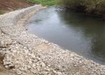 Woven Gabion Mattress / Steel River Mattress For Channel Linings