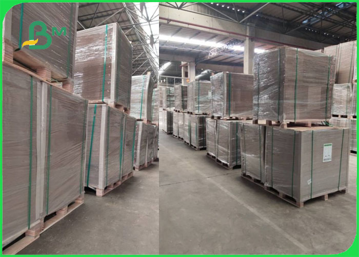1.2mm 1.7mm Rigid Grey Cardboard For Mooncake Box Format 640 x 970 mm
