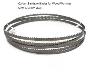 China Aminatech Carbon Bandsaw Blades for Wood Working Size: 1750mmx6x6T factory