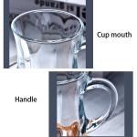 BPA Free Clear 150ml Classic Deluxe Glass Printed Cup