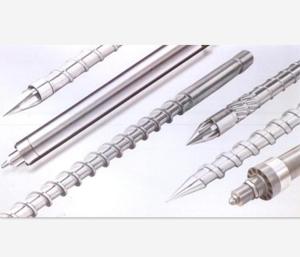 China High Speed Injection Moulding Machine Screw Barrel HRV 60-80 Nitrided Hardness factory