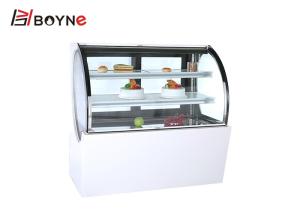 China Fan Cooling Arc Type Three Layer Cake Showcase Fridge factory