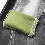 Women Cotton Brushed Denim Fabric For Skinny Blue Jeans 13oz