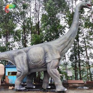 China 15M Life Size Animatronic Dinosaur Realistic Ruyangosaurus Dinosaurs For Jurassic Theme Park factory
