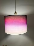 Gradient Color Digital Print Lampshades Blue Ombre Hanging Shade Pendant