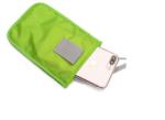 Hanging Neck Promotional Nylon Wallets , Personalized Passport Holder Wallets