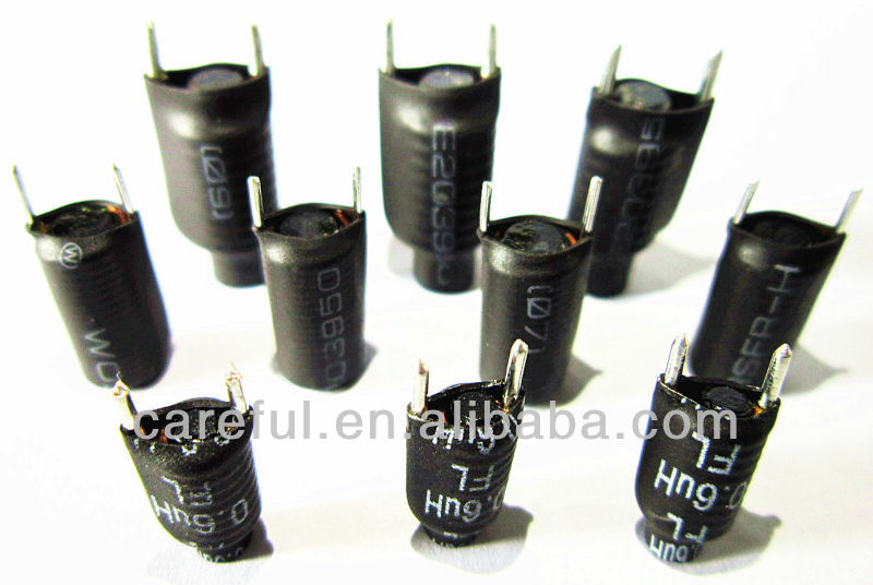 Custom Size High Frequency Ferrite Power Inductor Coil 5 Mh Drum Core Inductor