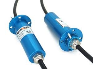 China ODM 28mm IP68 Waterproof Slip Ring Stainless Steel Metal Housing factory