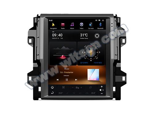 9.7" Screen Tesla Vertical Android Screen For For Toyota Fortuner 2017-2022 Car