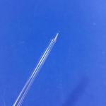 One End Tapered Open Quartz Glass Tube 10mm Length