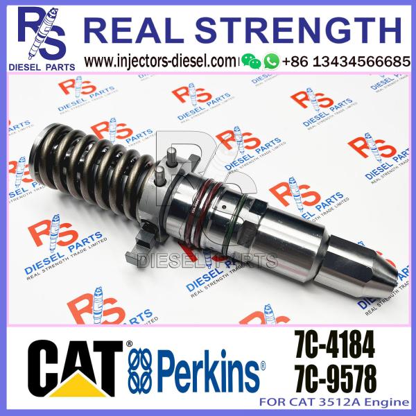 common rail diesel fuel injector 7C-4184 7E-3384 7C-9577 7E-8836 7E-338 for Caterpillar 3512A 3516 3524 Engine C-A-T