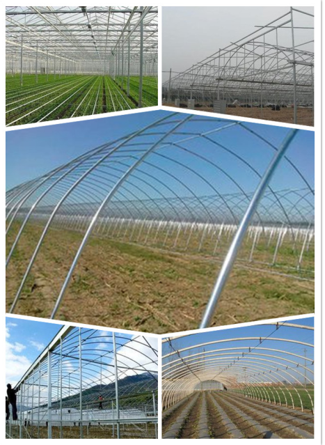 Greenhouse frames used for agriculture