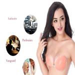 Niris Lingerie seamless 100% silicone strapless adhesive bra for female Silicone