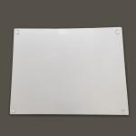 Household Items 3.5mm Thickness Tempered Glass Cheese Cutting Board with