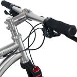 Corrosion Resistance Titanium Bicycle Handlebars 25.4mm 31.8mm Clamp Area