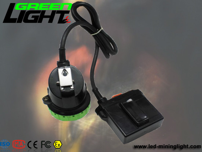 50000lux Rechargeable 650lum 3.7W Mining Cap Lamps