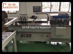 Professional comb closing machine PBW580 with hole punch for calendar