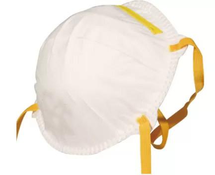 Contour Fit FFP2 Dust Mask Respirator Contour Design Sealless Leakage Reduces