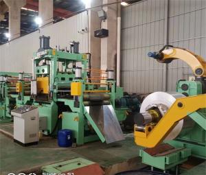 China High Precision Automatic Rotary Shear Cut To Length Line 0.3-3 X 1250 factory