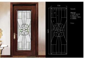 China Traditional Door Decorative Panel Glass 3mm-19mm Clear Tinted &amp; Reflective Glass factory