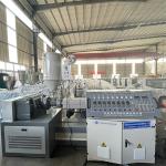 Compact Structure Spiral Pipe Extrusion Line Flexible Operation For Highways
