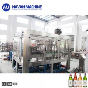 China Beer Wine Filling Machine Glass Bottle Filling Line High Production Speed factory