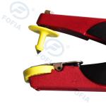 Red Color Sheep / Goat Ear Tag Applicator ET915 Ear Tag Exclusive Use