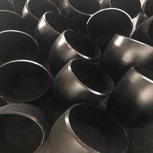 China Seamless Pipe Fittings 1/2-48 Inch A234 WPB Carbon Steel Elbow Pipe Fittings 90 Degree 45 Degree factory