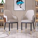 Customized Long Lasting Luxury Hotel Furniture Reception Leather Chairs