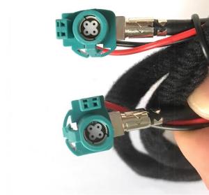 China 1m Hsd Custom LVDS Cable Female To Female Car Video Extension Right Angle For BMW factory