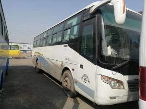 China Euro 4 Coach Used Yutong Bus 45seats Second Hand Passenger Bus Yuchai Engine factory