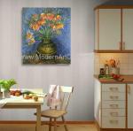 Van Gogh Oil Paint Fritillaries In A Copper Vase Masterpiece Replicas