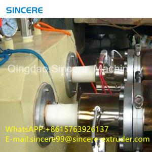 China Plastic UPVC PVC Pipe Production Line Extruder Double Pipe Extrusion Equipment factory