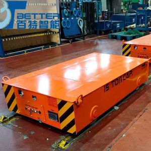 China Heavy Load Electric Transfer Trolley Running on Rail on sale