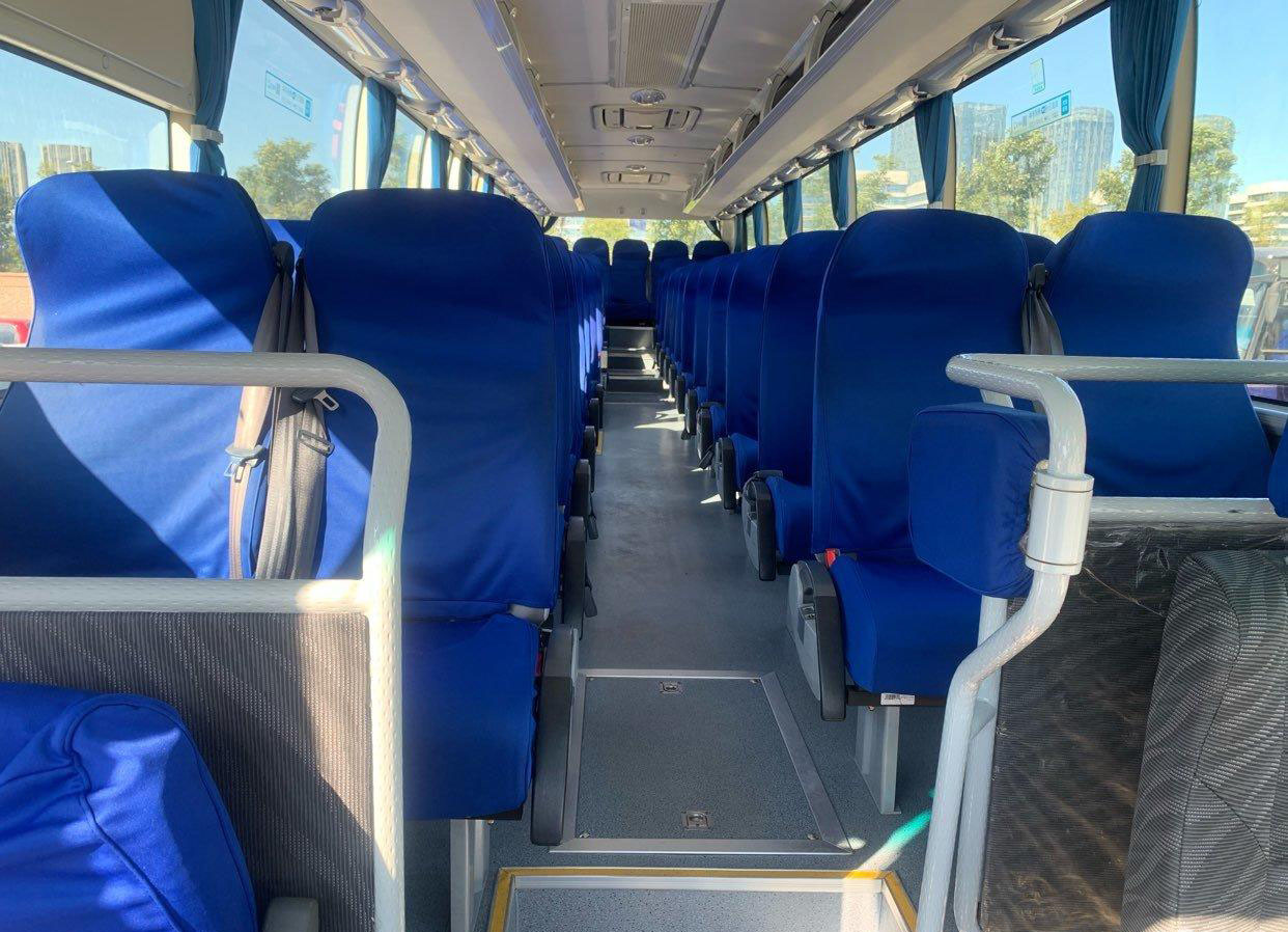 Second Hand ZK6122 Bus 55 Seats Right Hand Drive City Buses Diesel Power