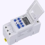 Electrical Lead Rail ABS Digital Timer Switch 220V 30A 36*66*82mm